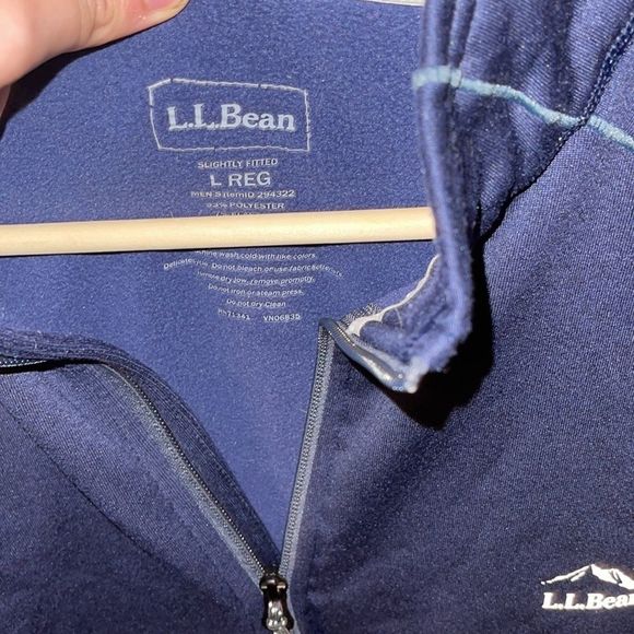 LL Bean DriFit Material Fleece Lined Jacket - Picture 3 of 3